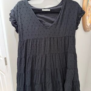Urban Outfitters Charcoal Textured Dress-XS